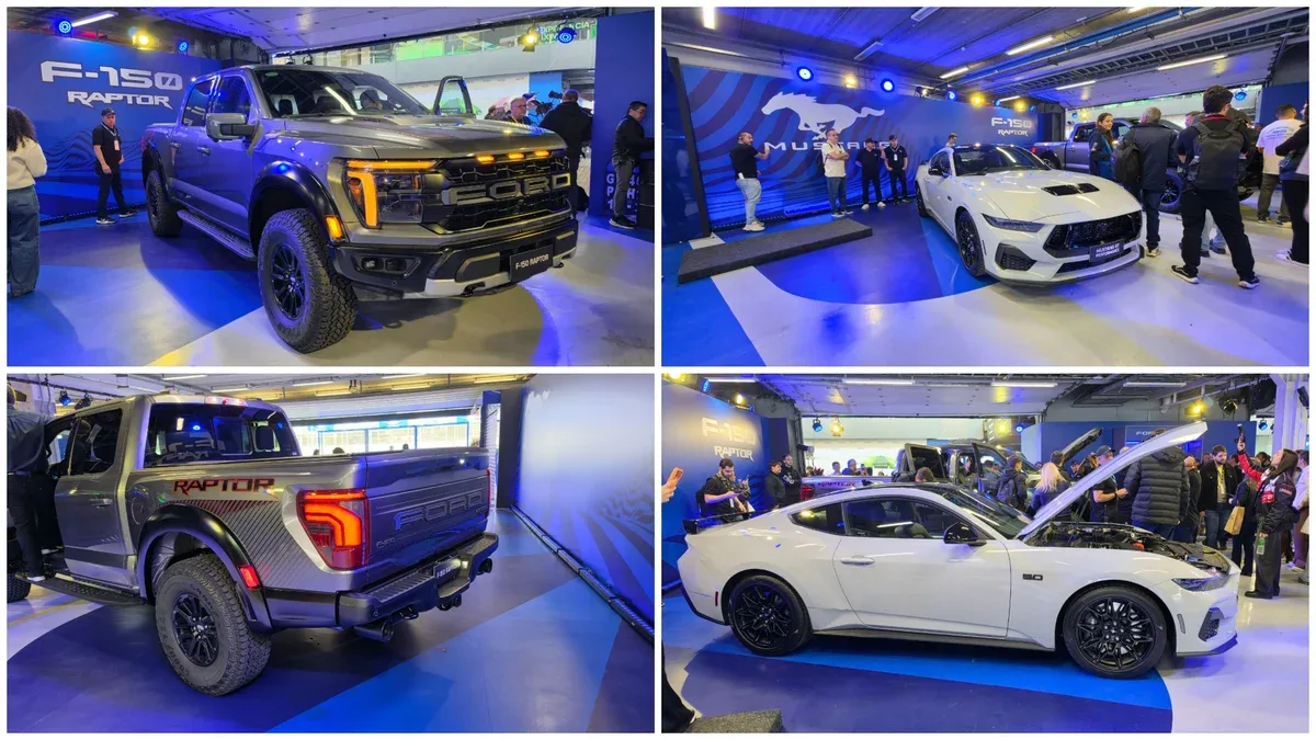 Ford lança F-150 Raptor e novo Mustang GT Performance no Festival Interlagos