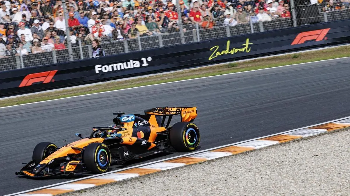 Piastri on grid second row for Zandvoort sprint