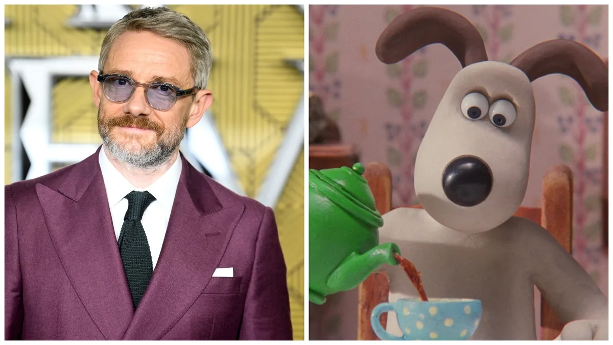 Gromit hablará por primera vez tras 37 años con la voz de Martin Freeman