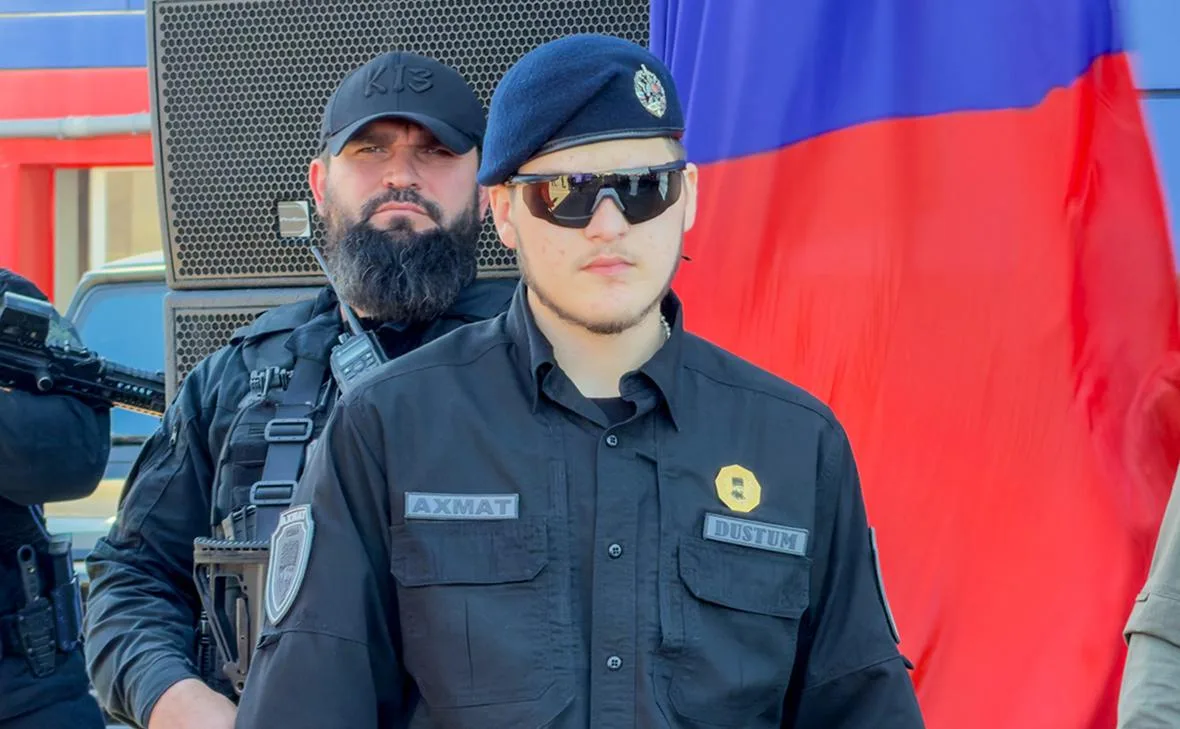 Сын Кадырова получил медаль от Минобороны Абхазии
