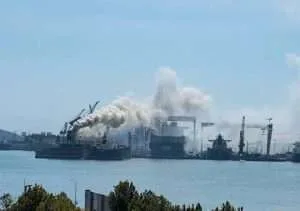 Xi instruye redoblar esfuerzos de rescate tras incendio de buque extranjero en China