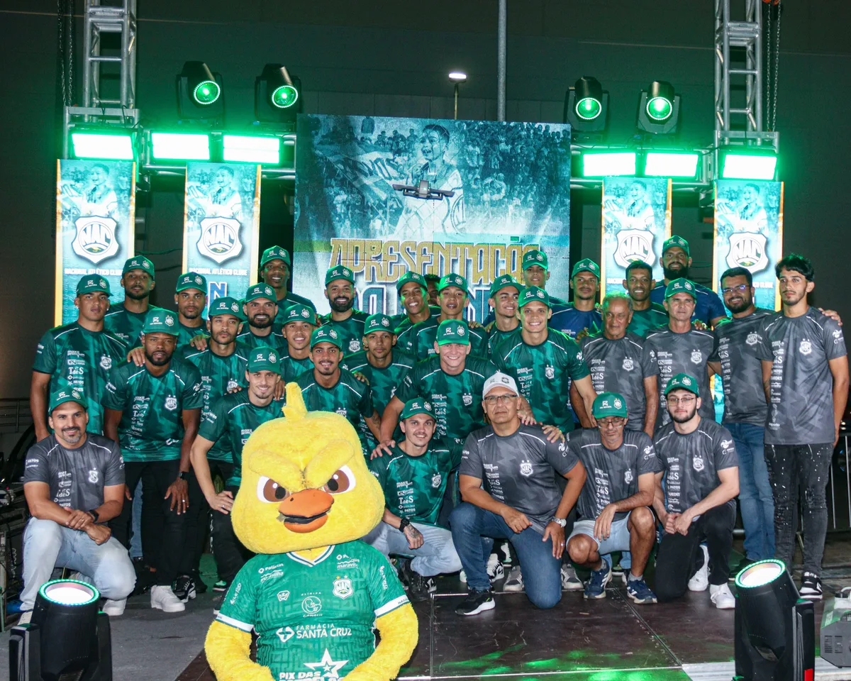Nacional de Patos apresenta elenco com 24 jogadores para a Copa Paraíba 2026