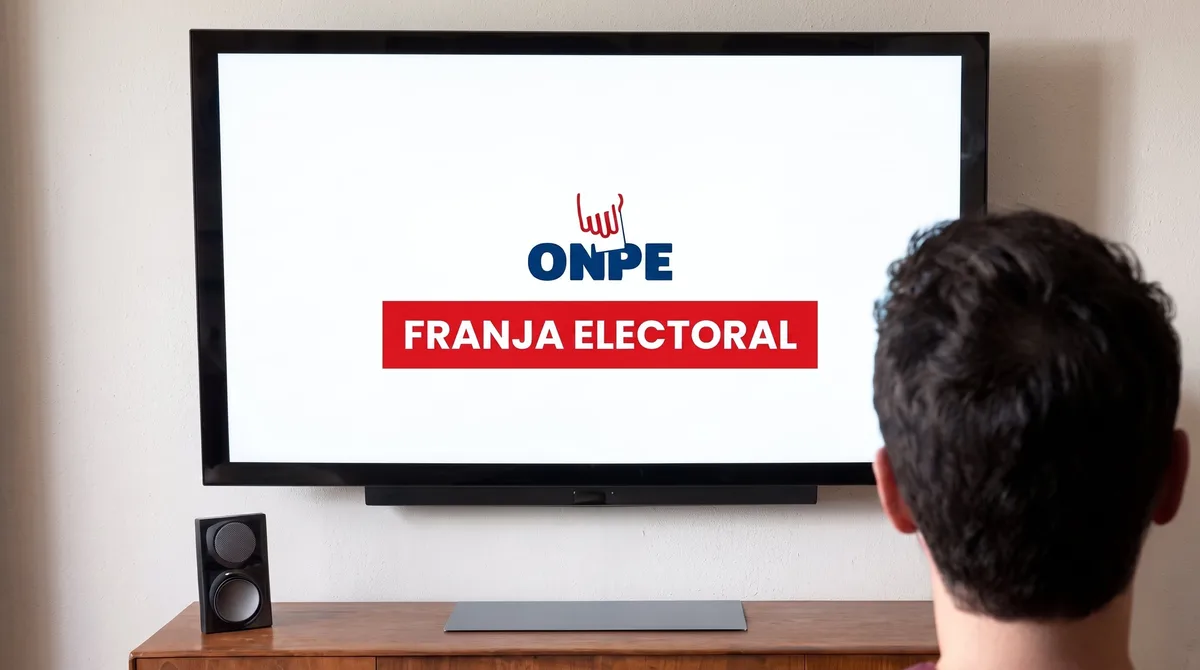 ONPE aprueba plan de Franja Electoral para las ERM 2026: se emitirá del 9 de setiembre al 1 de octubre