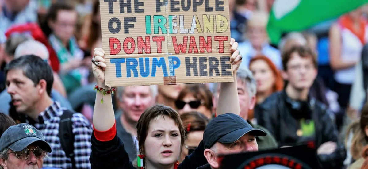 Donald Trump calls for united Ireland, sparking immediate political backlash