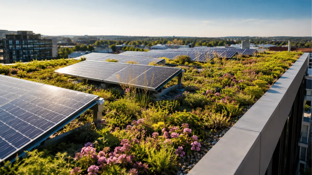 Pesquisadores australianos reduzem o calor em até 28 °C e aumentam a energia solar em 23,25% em um telhado biosolar com 14.000 plantas