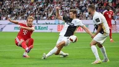 Bayern müht sich zum Sieg über Elversberg