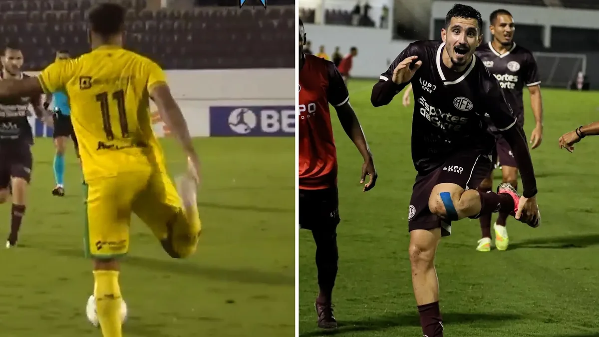 Polémica en Brasil por la provocación de un futbolista: se burló cuando su equipo ganaba, le dieron vuelta el partido y los rivales se tomaron revancha