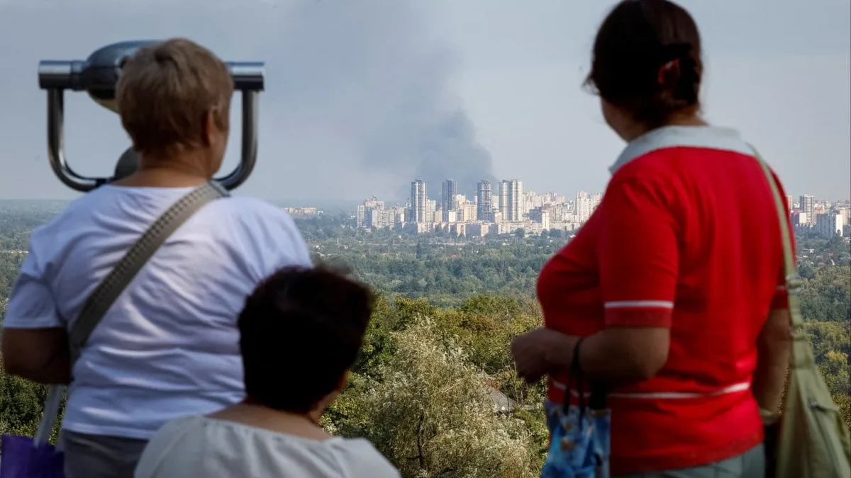 Russia strikes Ukraine capital for sixth straight day, killing at least 9