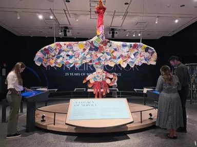 Kids who lost loved ones on 9/11 channel grief into art at America's Camp