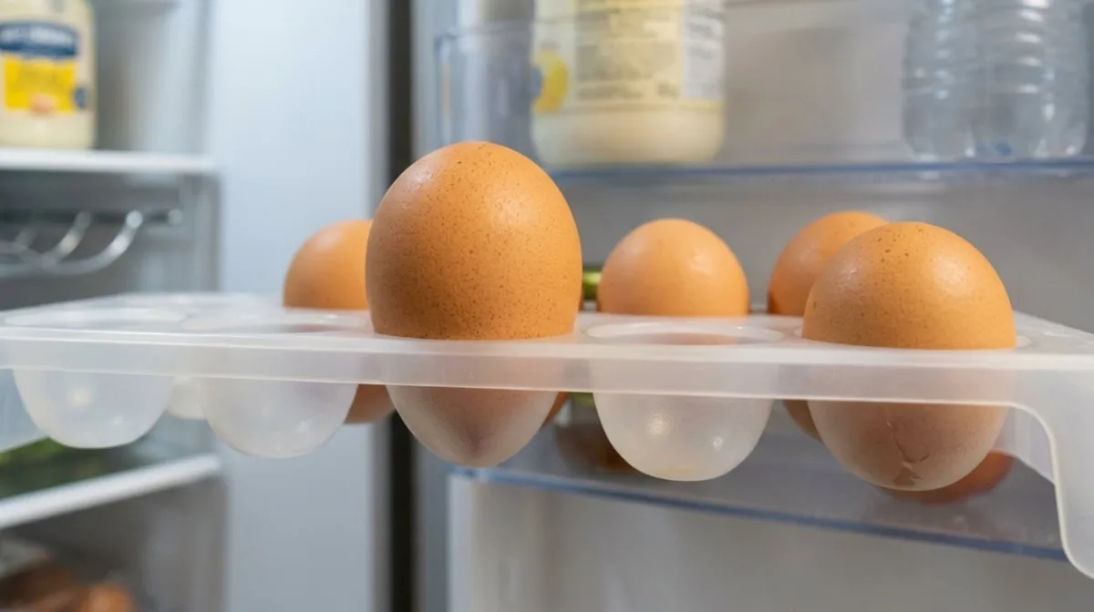 Guardar los huevos con la punta hacia arriba o hacia abajo: cuál es la mejor manera de almacenarlos en la heladera
