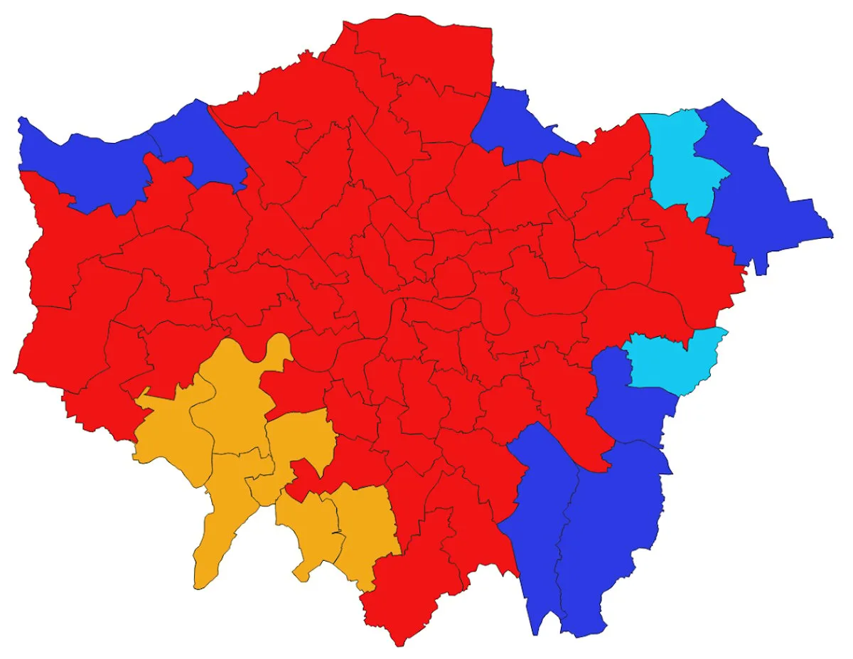 Labour to win record number of MPs as Tories and Greens get zero in 90% of London - shock poll