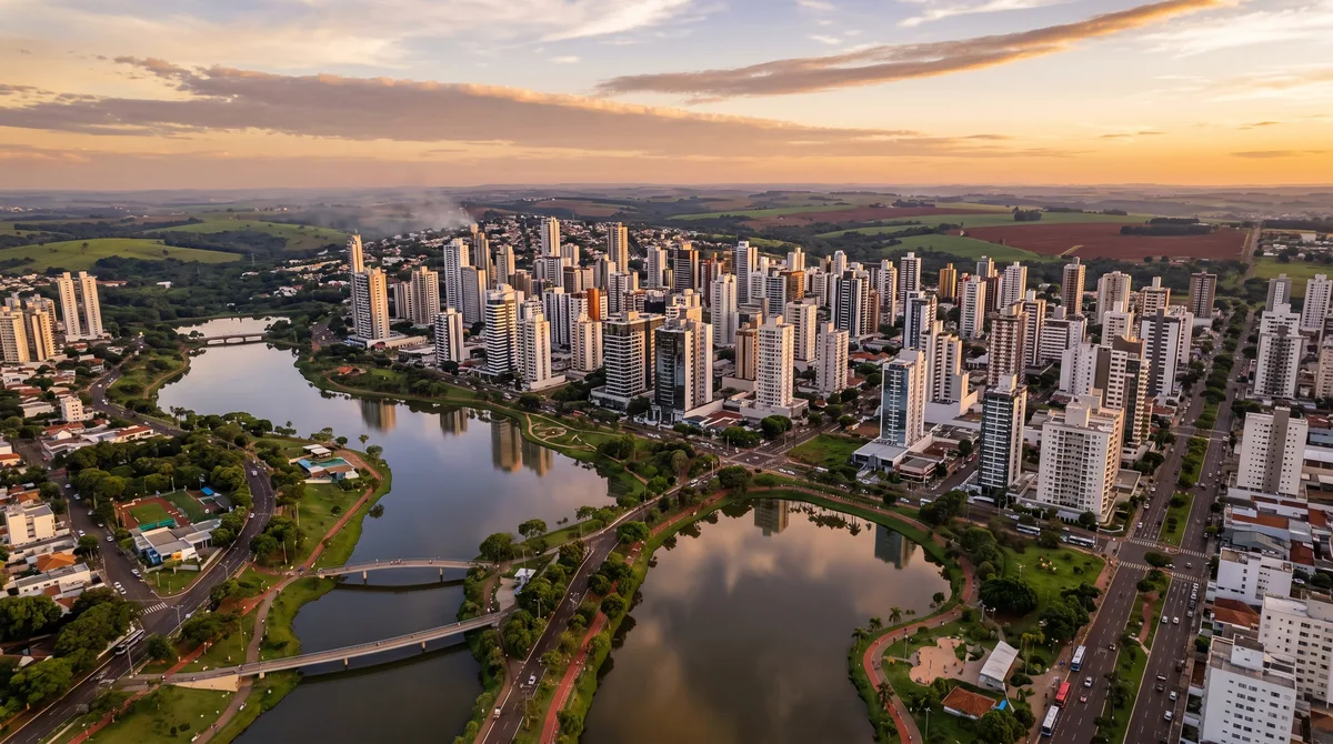 Universidade, lago e bairros arborizados ajudam esta grande cidade paranaense a oferecer estrutura regional sem ter o tamanho ou o ritmo de uma capital