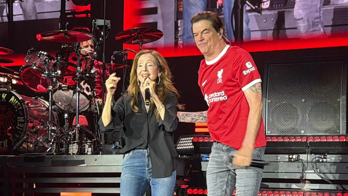 Überraschung in Hamburg - Vicky Leandros rockt mit den Toten Hosen