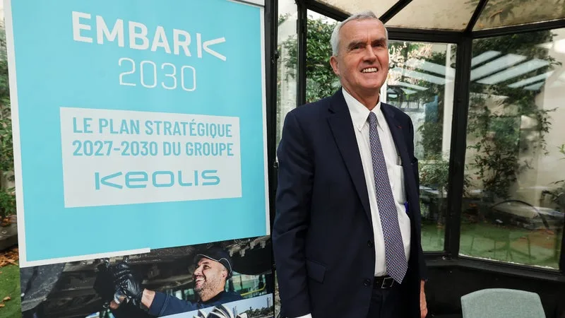 "Non au low cost", choix de ses contrats, accent sur l'international: comment Keolis, filiale de la SNCF, veut améliorer sa rentabilité d'ici 2030