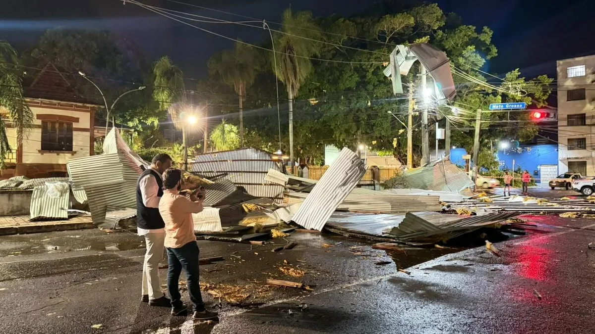União reconhecerá situação de emergência em Campo Grande após temporal