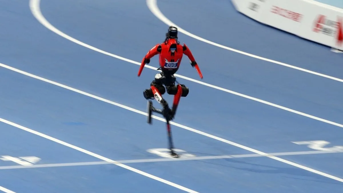 En Chine, des humanoïdes battent des records sportifs humains aux World Robot Games