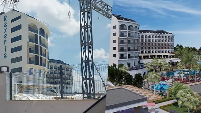 Baustellen-Hotel in der Türkei - Haben Check24 und TUI Urlauber mit KI getäuscht?