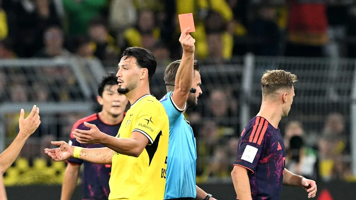 Aufregung in Schlussphase - ROT für BVB-Star
