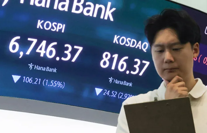코스닥 800선 붕괴…'4% 급락'에 매도 사이드카 발동