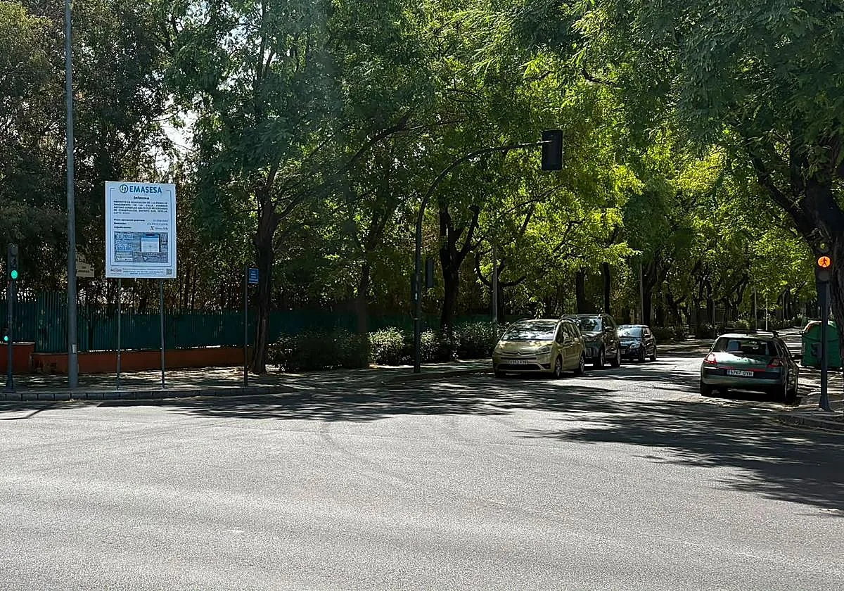 Obras de Emasesa desde este lunes entre el Tiro de Línea y La Oliva por la renovación de las redes de abastecimiento