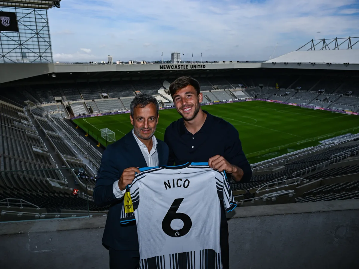 Nico González deixa Manchester City para jogar no Newcastle