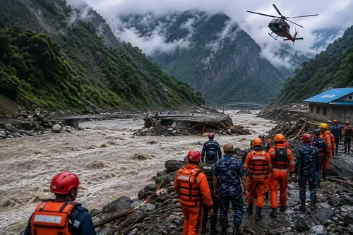 Four South Africans missing after deadly Nepal-Tibet flash floods