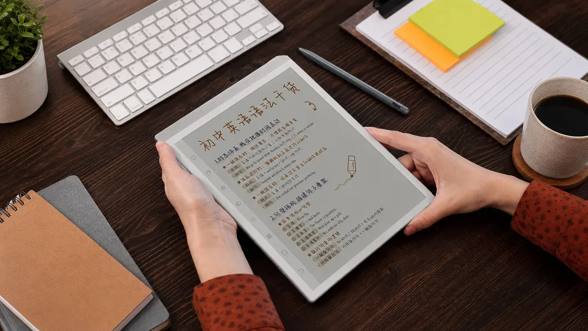 Tablet com "tela de papel colorido" chega com Android por R$ 2.500; veja recursos