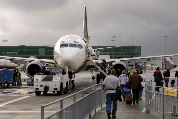 Plane hovers in the sky during 'serious incident' while running out of fuel as UK airport refuses landing