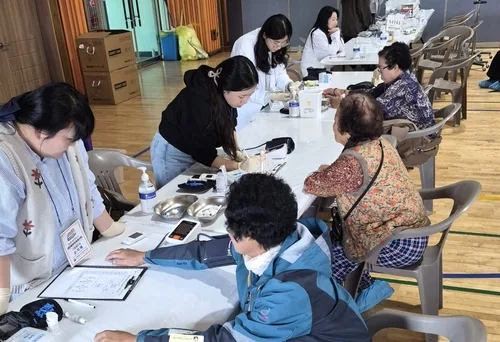 [옥천소식] 이원면서 농촌 왕진버스 운영