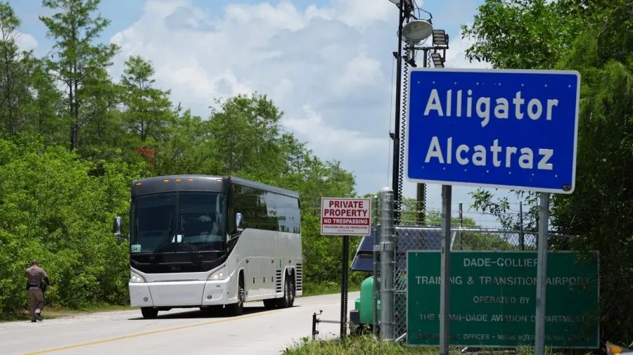 Florida’s ‘Alligator Alcatraz’ confined migrants in 'small metal enclosures': DHS internal watchdog