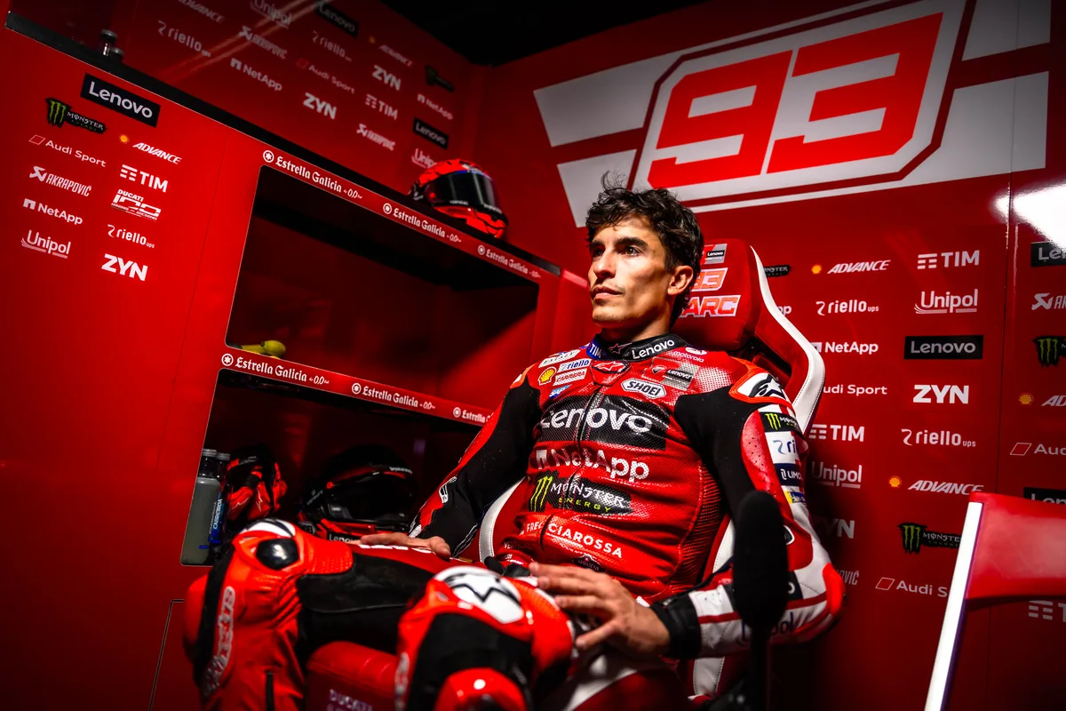 Márquez: “Bezzecchi no se arruga”
