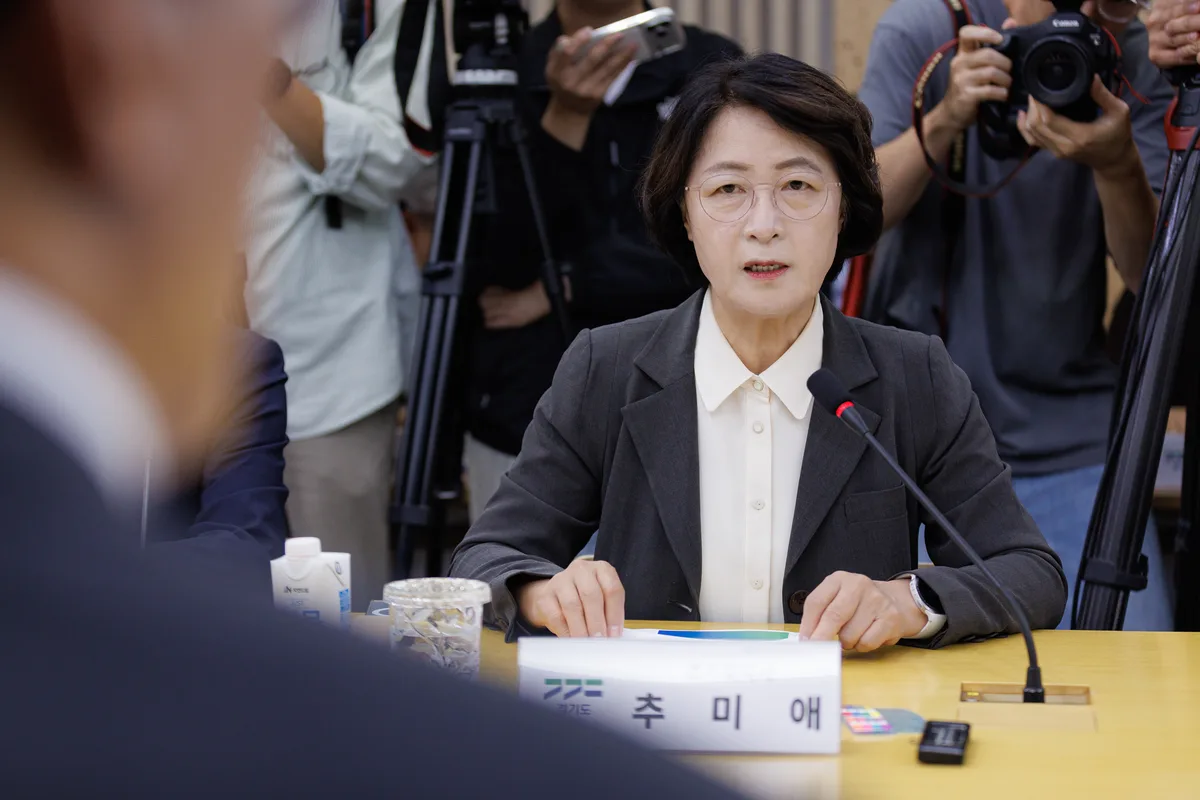 추미애, 주요사업 예산 6484억원 국비 지원 요청···“경기도는 응급실 환자”