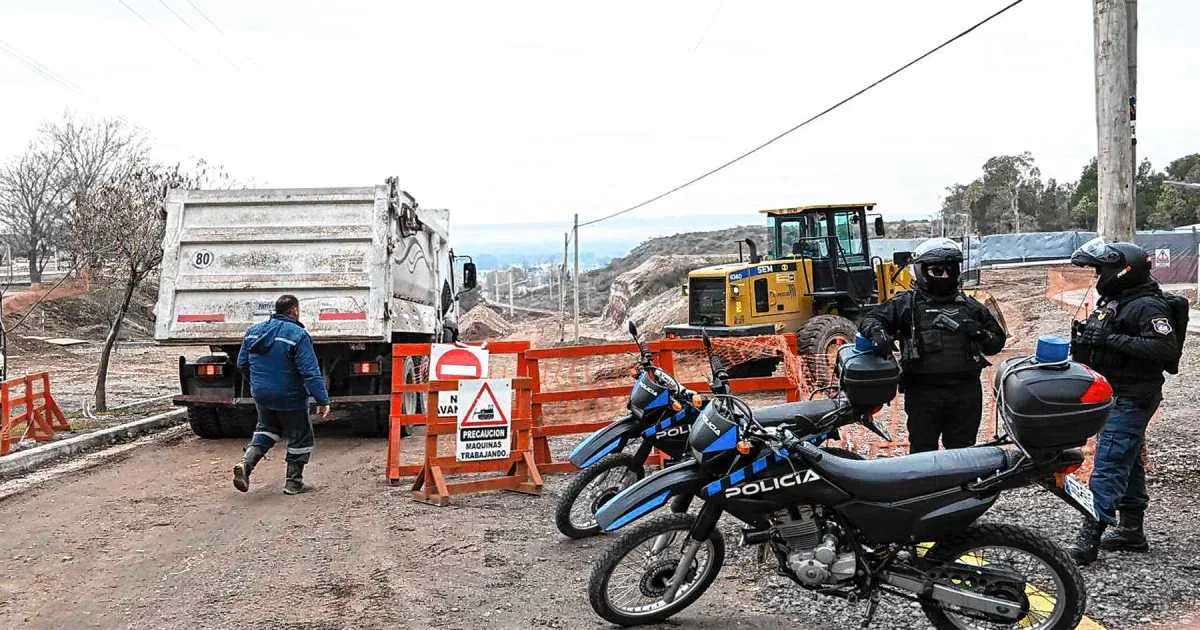 La justicia suspende los trabajos en la avenida Mandalari de Neuquén