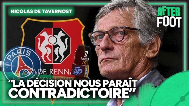 Imbroglio PSG-Rennes, son nouveau rôle au Stade Rennais, sa vision sur la LFP et l’avenir de Ligue 1 +, Nicolas de Tavernost est l’invité de l’After Foot !