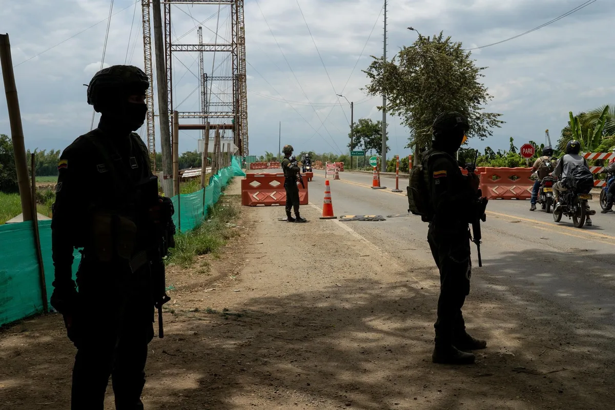 Detenido en el sur de Colombia uno de los líderes de las disidencias de 'Calarcá'