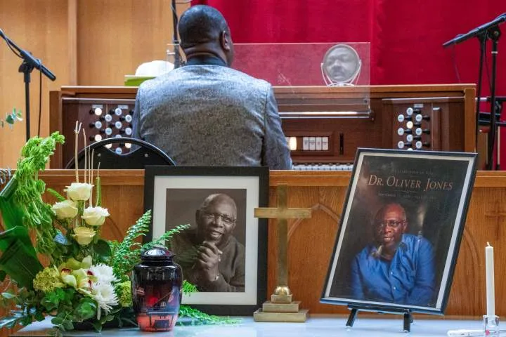 Jazz and gospel fill the church in Little Burgundy as Montreal honours Oliver Jones