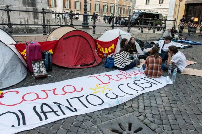 En Italie, la mobilisation de la “génération sans logement” s’empare des universités