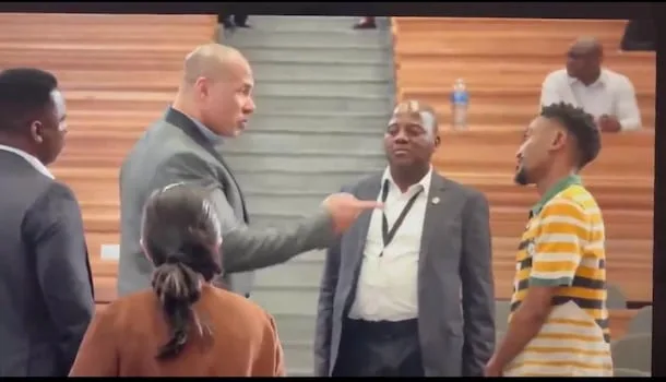 WATCH | Police arrest Stuart Scharnick after Sowetan reporter intimidated