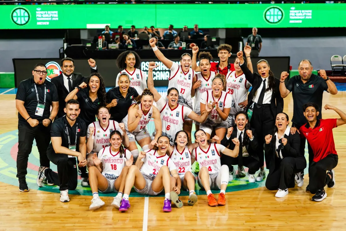 Selección Mexicana escala importantes posiciones en el ranking mundial de basquetbol