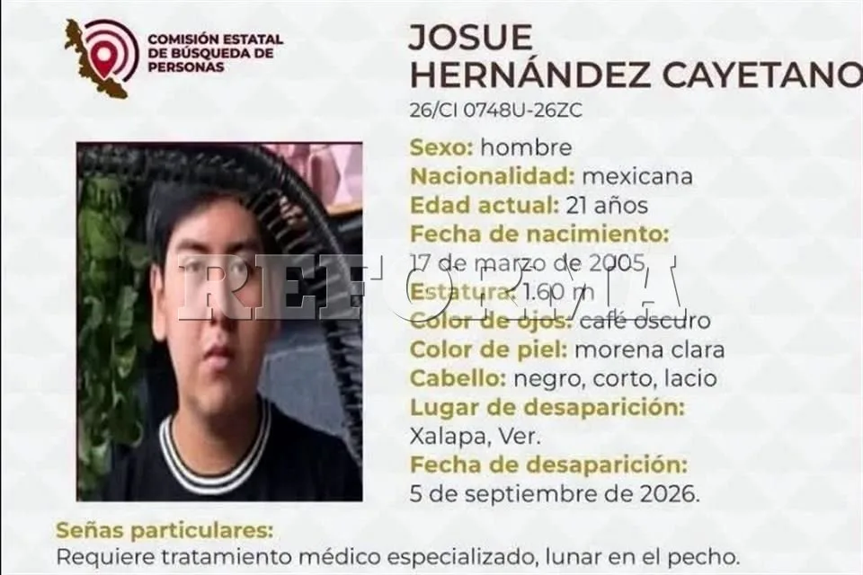 Hallan muerto a universitario desaparecido en Veracruz