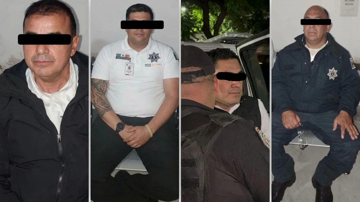 Detienen a policías de Tlalnepantla por presuntos actos de extorsión contra transportista en el Edomex