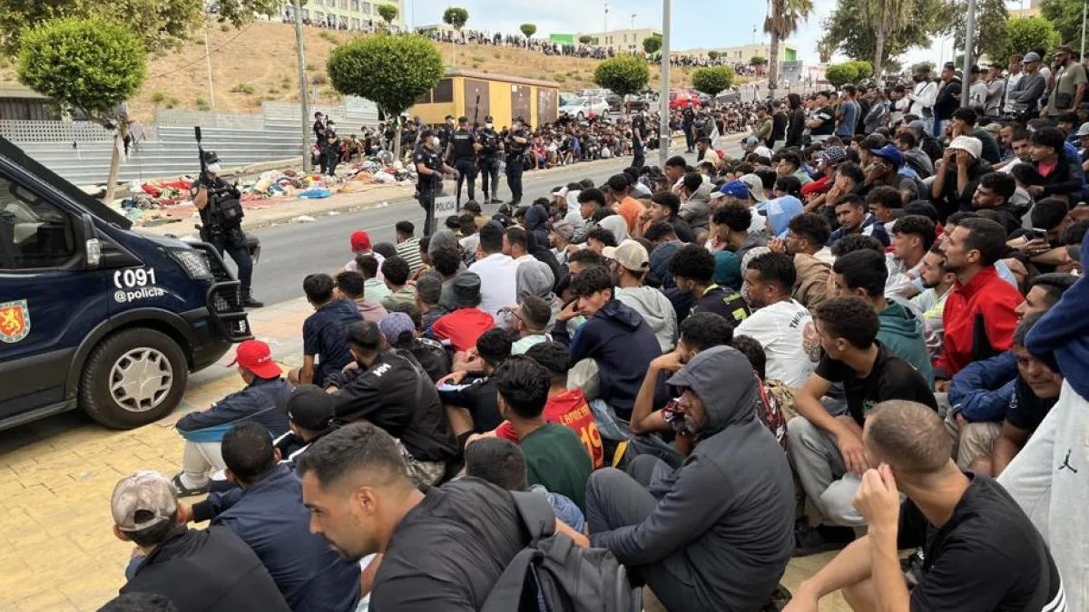 Las nuevas plazas de acogida en Ceuta desatan tensión entre los inmigrantes