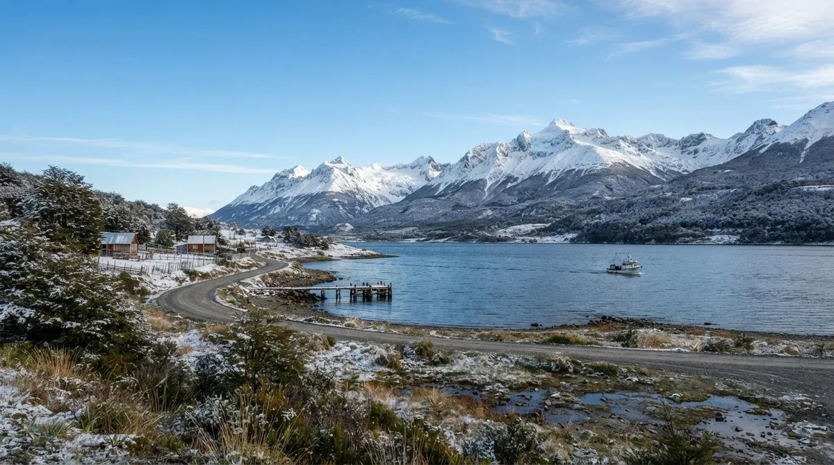 Clima en Tierra del Fuego hoy martes 15 de septiembre: cielo claro y frío intenso