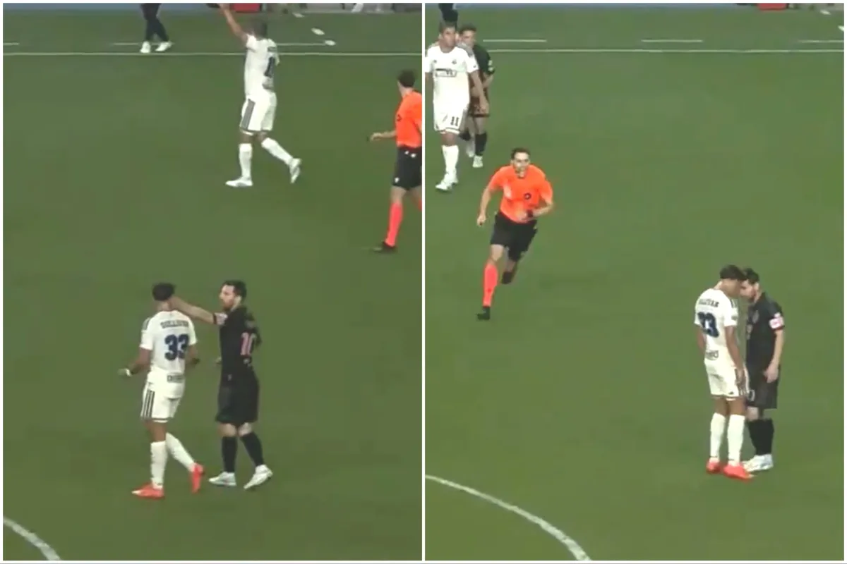 La reacción de Messi con un rival que podría ser sancionada por el Comité Disciplinario de la MLS