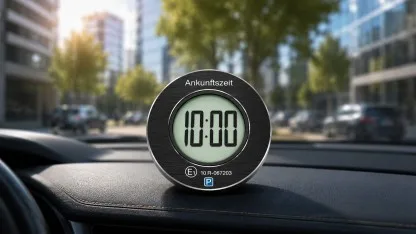 Anzeige: Elektronische Parkscheibe zum Bestpreis für unter 16 Euro