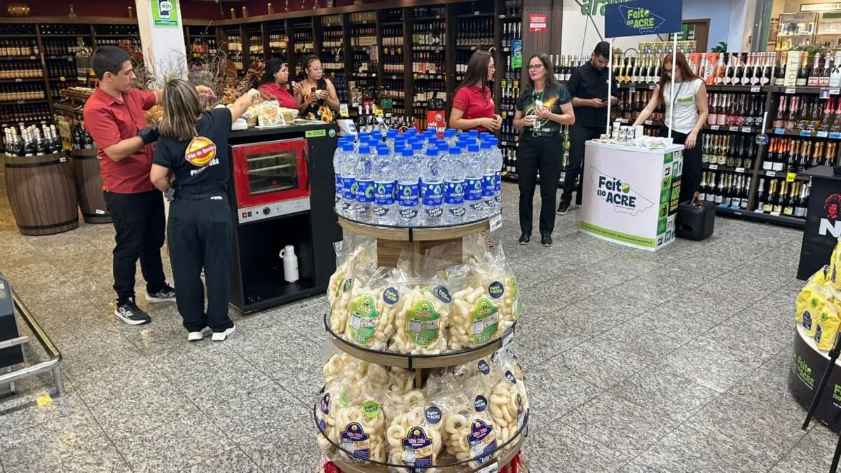Campanha Feito no Acre leva produtos locais ao Arasuper do Aviário