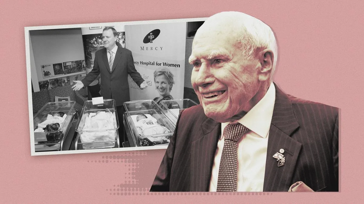 Former prime minister John Howard weighs in on baby bonus, advocates for former policy to boost falling births