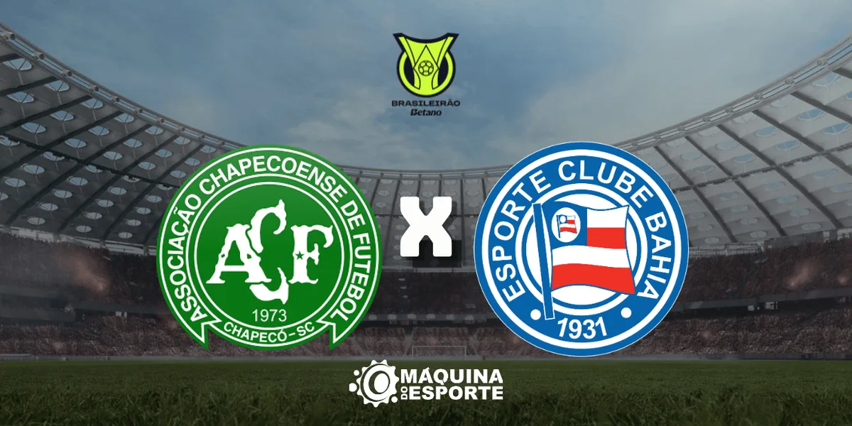 Chapecoense x Bahia: Onde assistir ao jogo da 23ª rodada do Brasileirão