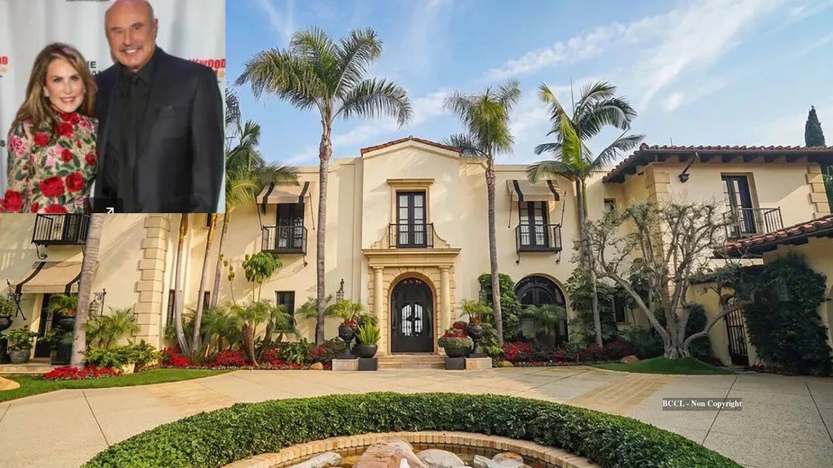Dr Phil’s Beverly Hills mansion bought for $29.8m now lists for $67.5m