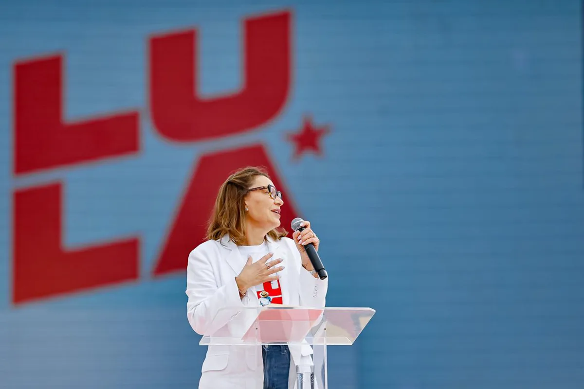 Esquerda em SC é “resistência à extrema-direita”, diz Janja